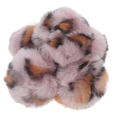 DECOMELODY 5 Stücke Plüsch Katze Spielzeug Bälle Mit Katzenminze Leopard Muster Fuzzy Kauen Spielzeug Für Indoor Katzen Interaktive Kätzchen Kratzen Und Spielen Bälle von DECOMELODY