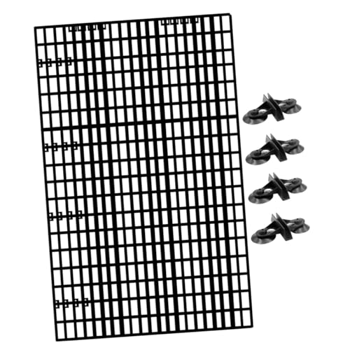 DECOMELODY Aquarium Trennwand Teilig Schwarzes Gitterpaneel mit Saugnäpfen Spaltbar und Zuschneidbar für Fischisolation Zucht und Aquascaping Einfache und Flexible Nutzung DECOMELODY Aquarium Trennwand Teilig Schwarzes Gitterpaneel mit Saugnäpfen Spaltbar und Zuschneidbar für Fischisolation Zucht und Aquascaping Einfache und Flexible Nutzung von DECOMELODY