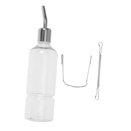 DECOMELODY Automatischer Hängender Wasserspender für Haustiere Umweltfreundlicher Kunststoff Ballgesteuerte Trinkflasche für Kaninchen Vögel Katzen Geeignet für Käfige und Reisen DECOMELODY Automatischer Hängender Wasserspender für Haustiere Umweltfreundlicher Kunststoff Ballgesteuerte Trinkflasche für Kaninchen Vögel Katzen Geeignet für Käfige und Reisen von DECOMELODY