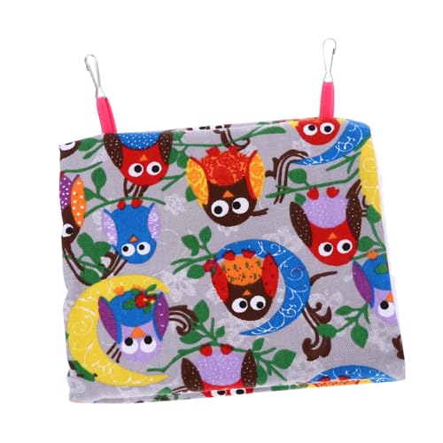 DECOMELODY Dreieckiges Papageien Nest Hängematte aus Atmungsaktivem Material Warmes Vogelschutzhaus für Kleine Vögel Wie Kanarien und Kardinäle Dekoratives Schlafbett für Vogelkäfig und DECOMELODY Dreieckiges Papageien Nest Hängematte aus Atmungsaktivem Material Warmes Vogelschutzhaus für Kleine Vögel Wie Kanarien und Kardinäle Dekoratives Schlafbett für Vogelkäfig und von DECOMELODY