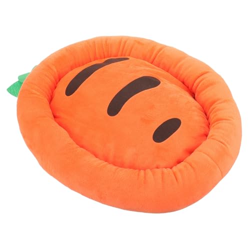 DECOMELODY Haustierbett pet Bed Dog beds cat Bed katzenkissen hundematratze dogbed Hundebett Welpe Tunnelbett für Katzen Hündchen Bodenbett für Hunde Haustierkissen für zu Hause Tuch Orange von DECOMELODY