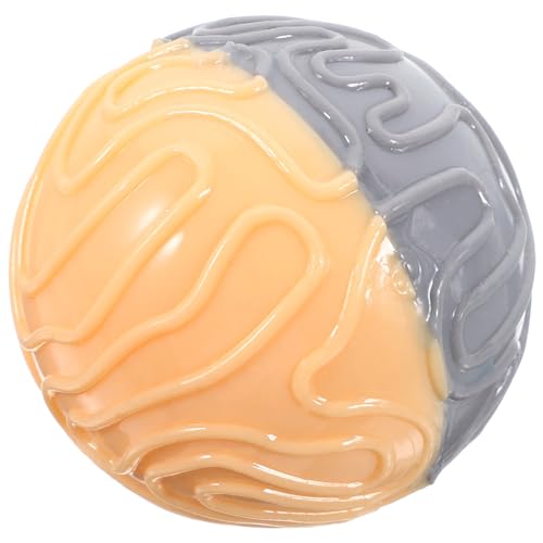 DECOMELODY Hundespielzeugball Hund kleine Hunde Welpenspielzeug Spielzeugkorb für Hunde zahnspielzeug welpen Hundeball Interactive Dog Toys Mahlkugel Interaktives für Hunde Gummi von DECOMELODY