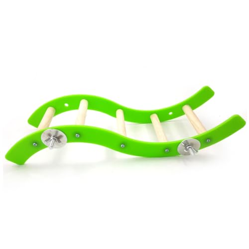 DECOMELODY Kleiner Acrylleiter für Vögel und Kleine Haustiere Kletterleiter für Hamster und Eichhörnchen Witziges Spielzeug und Langlebig für Käfige und Freilaufgehege DECOMELODY Kleiner Acrylleiter für Vögel und Kleine Haustiere Kletterleiter für Hamster und Eichhörnchen Witziges Spielzeug und Langlebig für Käfige und Freilaufgehege von DECOMELODY