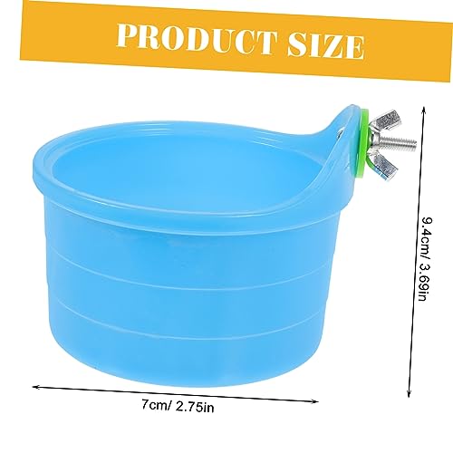 DECOMELODY Papageien Badewanne Kunststoff Vogelbad Wellensittich Sandbad Käfigzubehör für Kleine Vögel Vielseitig Praktisch Langlebig Zufällige Farbe Zufällige Farbe DECOMELODY Papageien Badewanne Kunststoff Vogelbad Wellensittich Sandbad Käfigzubehör für Kleine Vögel Vielseitig Praktisch Langlebig Zufällige Farbe Zufällige Farbe von DECOMELODY