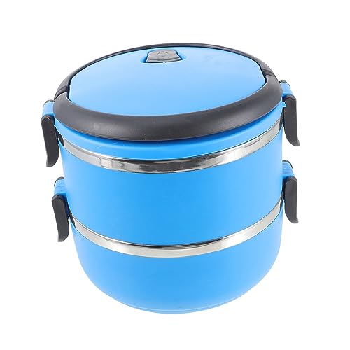 DECOMELODY Reisenapf für Haustiere edelstahlschüsseln edelstahlnapf edelstahlschalen Water Proof Futterautomat für Haustiere Katzenfutter Haustiernapf Haustier Hund Wassernapf Trinken Blue von DECOMELODY