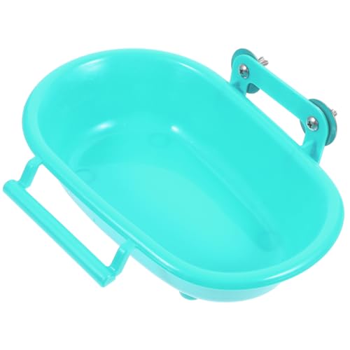 DECOMELODY Vogelbadewanne für Sittiche Sichere Geruchsfreie Badewanne für Vögel im Käfig für Paraketen und Papageien Praktische Badewanne mit Glatten Kanten für Sicheres Baden DECOMELODY Vogelbadewanne für Sittiche Sichere Geruchsfreie Badewanne für Vögel im Käfig für Paraketen und Papageien Praktische Badewanne mit Glatten Kanten für Sicheres Baden von DECOMELODY