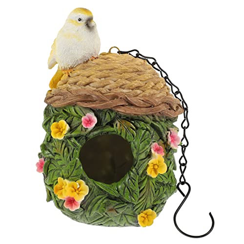 DECOMELODY Winter Vogel Hängematte für Papageien Warmes Schlafbett aus Atmungsaktivem Harz Vogelbett für Käfig Vogelkäfigzubehör Hängendes Vogelnest für Draußen DECOMELODY Winter Vogel Hängematte für Papageien Warmes Schlafbett aus Atmungsaktivem Harz Vogelbett für Käfig Vogelkäfigzubehör Hängendes Vogelnest für Draußen von DECOMELODY