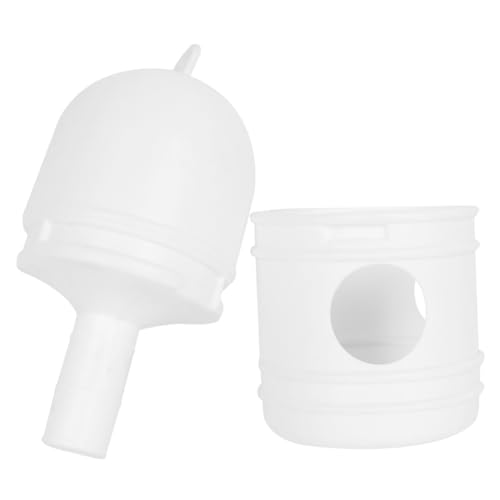 DECOMELODY Vogelfutterspender Kunststoff Trinknapf mit Tropfschutz Langlebig Vielseitig für Hühner Tauben Wachteln Geflügelkäfig Geeignet DECOMELODY Vogelfutterspender Kunststoff Trinknapf mit Tropfschutz Langlebig Vielseitig für Hühner Tauben Wachteln Geflügelkäfig Geeignet von DECOMELODY