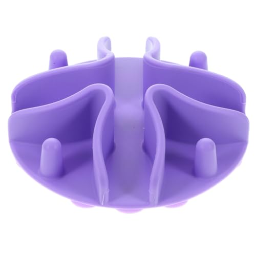 DECOMELODY langsamer Zubringer augplatte Suction Cup Futternapfeinsatz für Haustiere Verschütteter Hundenapf Slow Feeder Hundenapf Verlangsamung des Futternapfeinsatzes Kieselgel von DECOMELODY