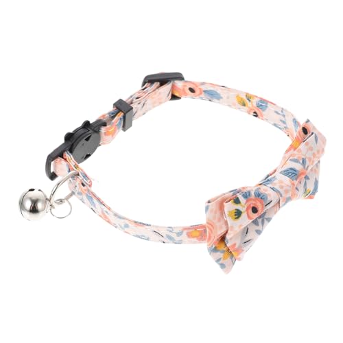 Haustier Katzenhalsband Weihnachtsdeko Haustierhalsband Mit Schleifenknoten Dekorationszubehör Für Haustiere Katzenkrawatte Nackenbänder Für Haustiere Partygeschenke Baumwolle Rosa DECOMELODY von DECOMELODY