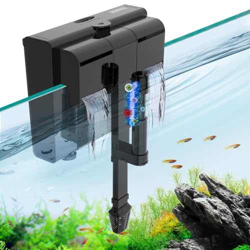 DEGGOX Upgrade U-V Lichtfilter, Aquariumfilter für Aquarien mit 20–45 Gallonen von DEGGOX