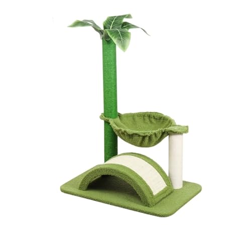 Kaktus Katze Klettergerüst Vertikale Katze Kratzbrett Sisal Katze Kratzbaum Kleine Simulation Katze Baum Katze Spielzeug Einfach zu montieren (Size : A) von DELURA