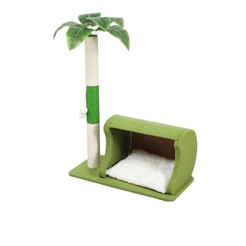 Kaktus Katze Klettergerüst Vertikale Katze Kratzbrett Sisal Katze Kratzbaum Kleine Simulation Katze Baum Katze Spielzeug Einfach zu montieren (Size : B) von DELURA