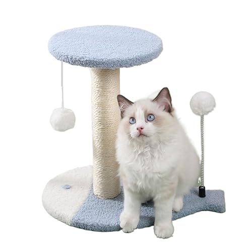 Katze Scratcher Kaktus Katze Baum Turm Condo Kratzbaum for Katzen Klettergerüst Katzen Scratch Springen Regal Haustiere Sofa Schutz Einfach zu montieren (Size : Fish) von DELURA