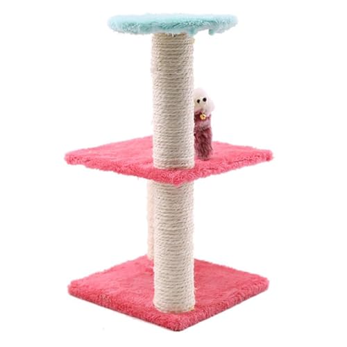 Katzenkratzbaum for Katzen, Kratzbaum, Maus, Plüsch, Katzen-Klettergerüst, Spielzeug, Kratzbaum for Katzen, Möbel, Haustierprodukte Einfach zu montieren (Size : 1) von DELURA