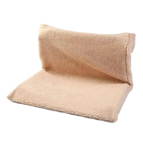 DFJOENVLDKHFE Katzenparadies: Gemütliches Hängebett – perfekt for erholsame Nickerchen und Spielzeit, erweitert die Aktivitäts- und Komfortzone Ihres Katzenfreundes(Beige Lamb Wool) von DFJOENVLDKHFE