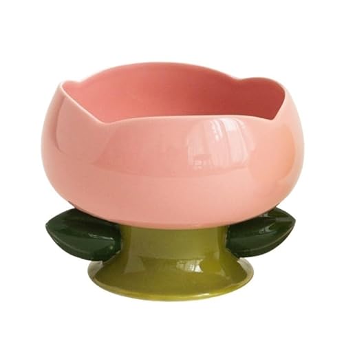 Funktioneller und Bezaubernder Katzennapf aus Keramik for vielseitige Fütterungsbedürfnisse(A-Pink Bowl) von DFJOENVLDKHFE