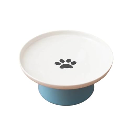 Funktioneller und Bezaubernder Katzennapf aus Keramik for vielseitige Fütterungsbedürfnisse(Blue-B) von DFJOENVLDKHFE