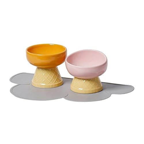 Funktioneller und Bezaubernder Katzennapf aus Keramik for vielseitige Fütterungsbedürfnisse(Orange pink mat) von DFJOENVLDKHFE