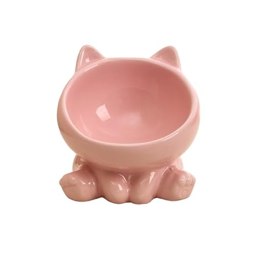 Funktioneller und Bezaubernder Katzennapf aus Keramik for vielseitige Fütterungsbedürfnisse(PINK) von DFJOENVLDKHFE