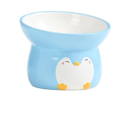 Funktioneller und Bezaubernder Katzennapf aus Keramik for vielseitige Fütterungsbedürfnisse(Penguin Tall Bowl) von DFJOENVLDKHFE