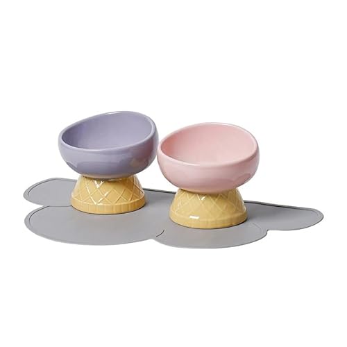 Funktioneller und Bezaubernder Katzennapf aus Keramik for vielseitige Fütterungsbedürfnisse(Purple pink mat) von DFJOENVLDKHFE