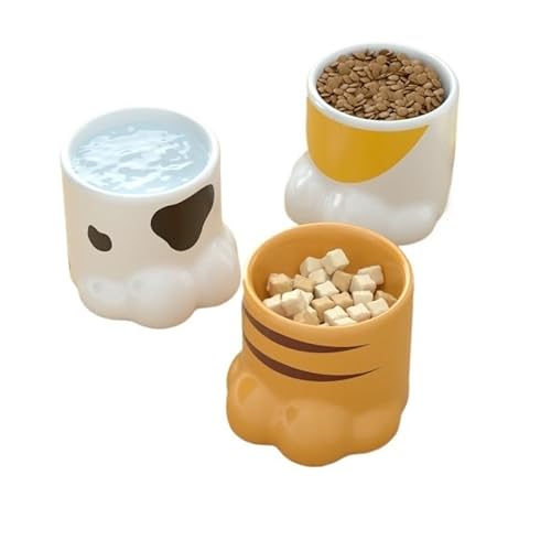 Funktioneller und Bezaubernder Katzennapf aus Keramik for vielseitige Fütterungsbedürfnisse(Set1) von DFJOENVLDKHFE