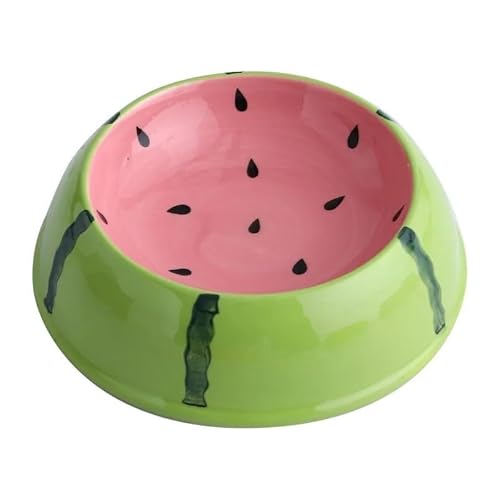 Funktioneller und Bezaubernder Katzennapf aus Keramik for vielseitige Fütterungsbedürfnisse(Watermelon bowl) von DFJOENVLDKHFE