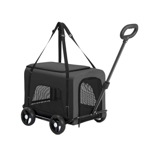 Großer Outdoor-Haustier-Kinderwagen For Katzen Und Hunde. Kleiner Und Mittelgroßer Hunde-Haustier-Kinderwagen. Leichter Katzen- Und Hunde-Kinderwagen. Zusammenklappbarer Haustier-Kinderwagen, Universa von DFJOENVLDKHFE