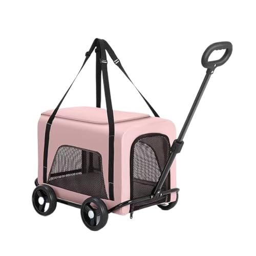 Großer Outdoor-Haustier-Kinderwagen For Katzen Und Hunde. Kleiner Und Mittelgroßer Hunde-Haustier-Kinderwagen. Leichter Katzen- Und Hunde-Kinderwagen. Zusammenklappbarer Haustier-Kinderwagen, Universa von DFJOENVLDKHFE