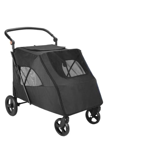 Großer Outdoor-Haustier-Kinderwagen for Katzen und Hunde. Kleiner und mittelgroßer Hunde-Haustier-Kinderwagen. Leichter Katzen- und Hunde-Kinderwagen. Zusammenklappbarer Haustier-Kinderwagen, Universa von DFJOENVLDKHFE