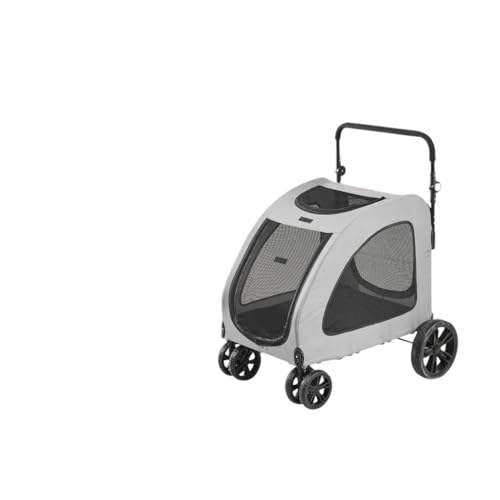 Großer Outdoor-Haustier-Kinderwagen for Katzen und Hunde. Kleiner und mittelgroßer Hunde-Haustier-Kinderwagen. Leichter Katzen- und Hunde-Kinderwagen. Zusammenklappbarer Haustier-Kinderwagen, Universa von DFJOENVLDKHFE