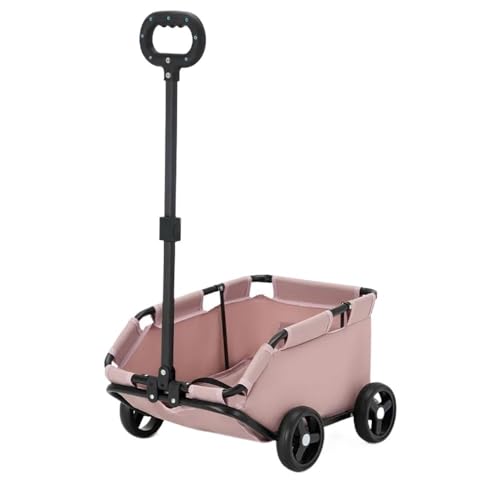 Großer Outdoor-Haustier-Kinderwagen for Katzen und Hunde. Kleiner und mittelgroßer Hunde-Haustier-Kinderwagen. Leichter Katzen- und Hunde-Kinderwagen. Zusammenklappbarer Haustier-Kinderwagen, Universa von DFJOENVLDKHFE