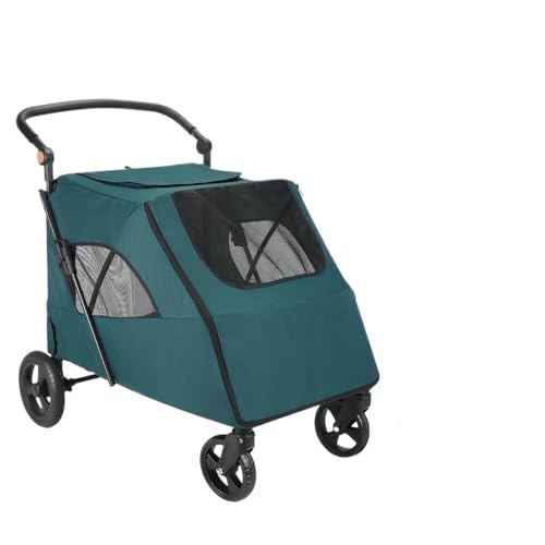 Großer Outdoor-Haustier-Kinderwagen for Katzen und Hunde. Kleiner und mittelgroßer Hunde-Haustier-Kinderwagen. Leichter Katzen- und Hunde-Kinderwagen. Zusammenklappbarer Haustier-Kinderwagen, Universa von DFJOENVLDKHFE