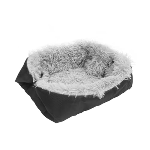 DFJOENVLDKHFE Katzennest, Gemütliches Katzenhöhlenbett, Katzenversteck, Süßes Katzenversteck, Vielseitiges Katzenbett for Privatsphäre, Nickerchen und Spielen, Passend for Katzen und Hunde(Dark Grey) von DFJOENVLDKHFE