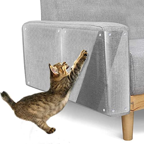 Kratzschutz Sofa Katze Kratzschutz für türen Katzen Hund Sofaschutz Katze kratzsicher Katzenmöbel, Cat Dog Door Scratch Guard 43,2 x 30,5 cm, 6 Stück von DFLLLO