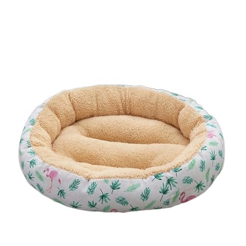 DGOINGPI Hundebett Hundebett Katzenbett Teddy Kleine und mittelgroße Hunde Warmes Haustierbett Hundebett Hundebett Katzenbett(Red) von DGOINGPI