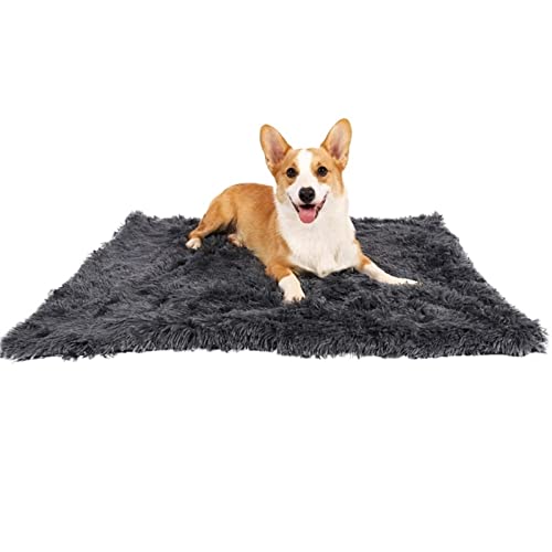 DGOINGPI Hundebett Langes Plüsch-Hundebett, Sofakissen für große Hunde, Kissen, Decke, weiches Fleece, Welpenmatte Katzenbett(8,M (50x40x5cm)) von DGOINGPI