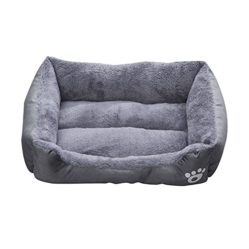 DGOINGPI Hundebett Weiches Sofa-Hundebetten, wasserdichtes unteres Fleece, warmes Bett für große Hunde, Plus Größe, weiches Haustierbett, Katzenbett Katzenbett(BC0465-8,65X45X13CM) von DGOINGPI