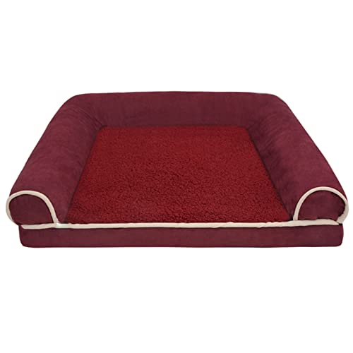 DGOINGPI Hundebett Zwinger Katzennest Winterwarmes Schwammkissen Schlafsofa Vier Jahreszeiten Universal-Hundebett Katzenbett(GWF009,L 75x50x12cm) von DGOINGPI