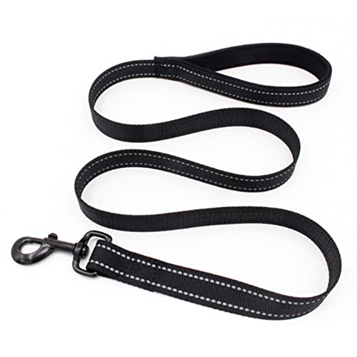 Hundeleine Verstellbares Hundehalsband mit Schnalle für kleine, mittelgroße Hunde, Pitbull-Leine, Hundekette Schleppleine für Hunde(Leash,S) von DGOINGPI