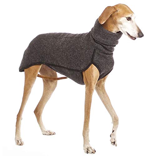 Haustier Kleidung für Hohe Kragen Mittlere Große Hunde Winter Warm Große Hundemantel Pharao Hound Deutsche Dogge Pullover Hundezubehör (Farbe : Dark Gray, Größe : 3XL) von DHGTEP