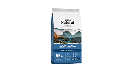 DIBAQ NATURAL MOMENTS Adult Medium: Hühner- und Truthahnfutter für erwachsene Hunde mittlerer Rasse, 100 % natürliche Inhaltsstoffe. 3 kg. von DIBAQ NATURAL MOMENTS