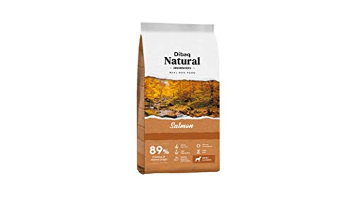 DIBAQ NATURAL MOMENTS Lachs: Lachsfutter für erwachsene Hunde, speziell für Haut- und Haarpflege, 100 % natürliche Inhaltsstoffe. 15 kg. von DIBAQ NATURAL MOMENTS