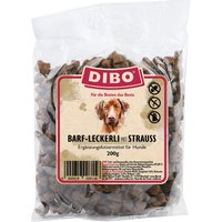 DIBO BARF-Leckerli mit Strauß - 2 x 200 g von DIBO