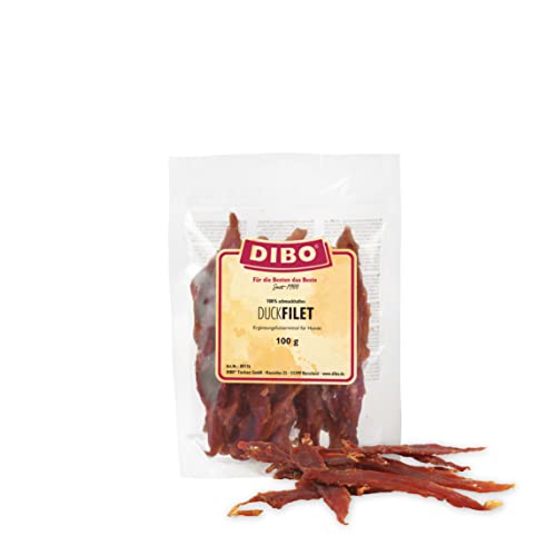 DIBO Duck Filet 100g Beutel - der leckere Kau-Snack für Hunde von DIBO