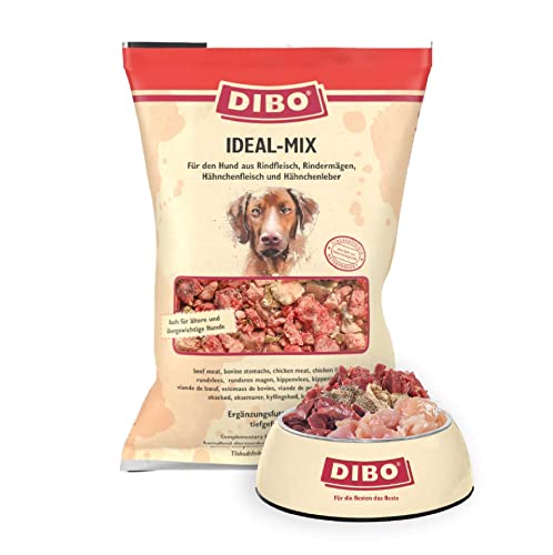 DIBO Ideal-Mix, 10 x 2.000g-Beutel, Tiefkühlfutter, gesunde, natürliche Ernährung für Hunde, Hundefutter, Barf, B.A.R.F. von DIBO