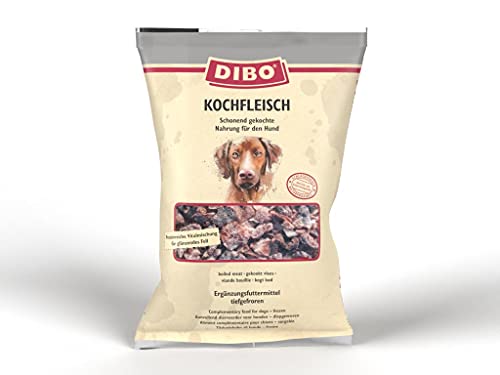 DIBO Kochfleisch, 3 x 2.000g-Beutel, Tiefkühlfutter, gesunde, natürliche Ernährung für Hunde, Hundefutter, Barf, B.A.R.F. von DIBO