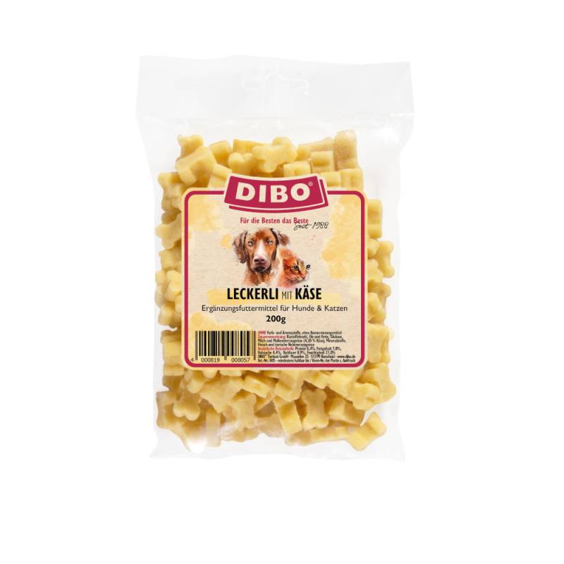 DIBO Leckerli mit Käse - Sparpaket: 3 x 200 g von DIBO