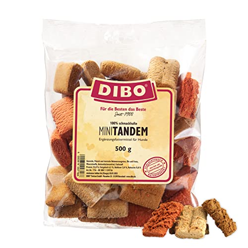 DIBO Mini-Tandem-Kuchen, 500g-Beutel, Backwaren als gesunde, natürliche Ernährung für Hunde von DIBO, Hundefutter, Barf, B.A.R.F., Leckerli, Hundekekse DIBO Mini-Tandem-Kuchen, 500g-Beutel, Backwaren als gesunde, natürliche Ernährung für Hunde von DIBO, Hundefutter, Barf, B.A.R.F., Leckerli, Hundekekse von DIBO